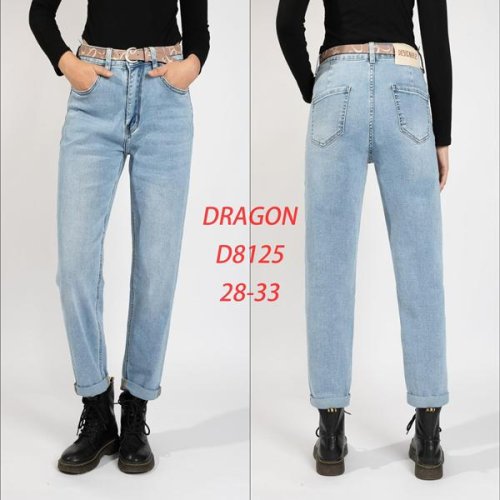 Джинсы Maxim Jeans (28-33) D8125 l.blue (деми) Maxim Jeans D8125 l.blue