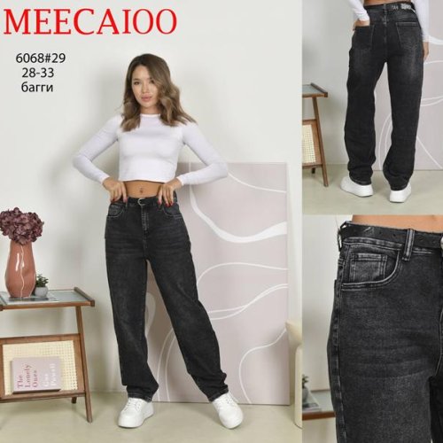 Джинсы Maxim Jeans (28-33) 6068 black (деми) Maxim Jeans 6068 black