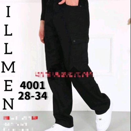 Штаны Maxim Jeans (28-34) 4001 black (деми) Maxim Jeans 4001 black