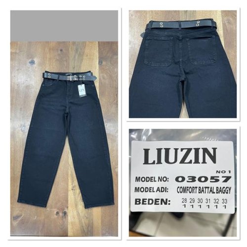 Джинсы Maxim Jeans (28-33) 03057 black (деми) Maxim Jeans 03057 black