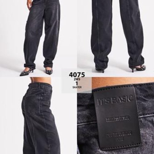 Джинсы Maxim Jeans (34-42) 4075-2WS-1 d.grey (деми) Maxim Jeans 4075-2WS-1 d.grey