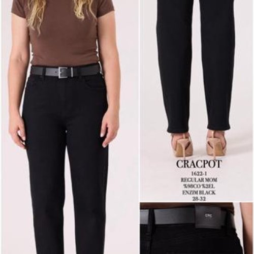 Джинсы Maxim Jeans (28-32) 1622-1 black (деми) Maxim Jeans 1622-1 black