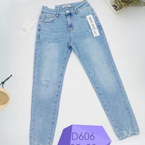 Джинсы NewJeans (25-30) D606 l.blue (деми) NewJeans D606 l.blue