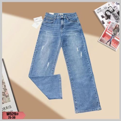 Джинсы NewJeans (25-30) W529 l.blue (деми) NewJeans W529 l.blue