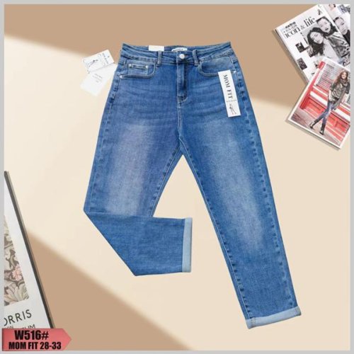 Джинсы NewJeans (28-33) W516 blue (деми) NewJeans W516 blue