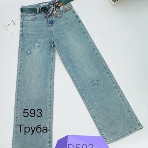Джинсы NewJeans (25-30) D593 l.blue (деми) NewJeans D593 l.blue