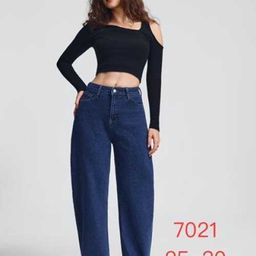 Джинсы NewJeans (25-30) 7021 navy (деми) NewJeans 7021 navy