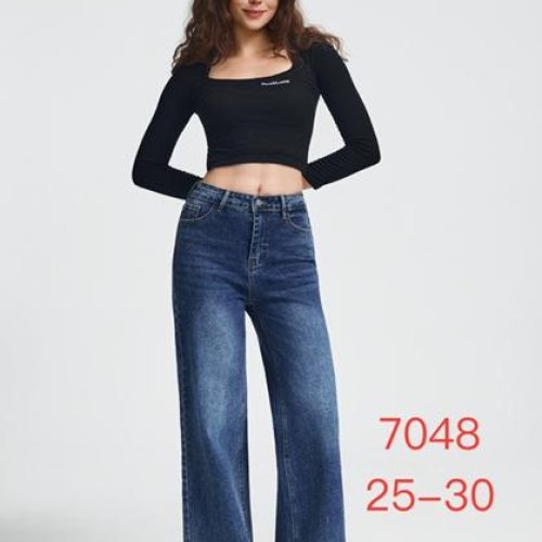 Джинсы NewJeans (25-30) 7048 blue (деми) NewJeans 7048 blue