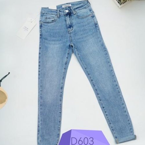 Джинсы NewJeans (25-30) D603 l.blue (деми) NewJeans D603 l.blue