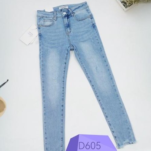 Джинсы NewJeans (25-30) D605 l.blue (деми) NewJeans D605 l.blue