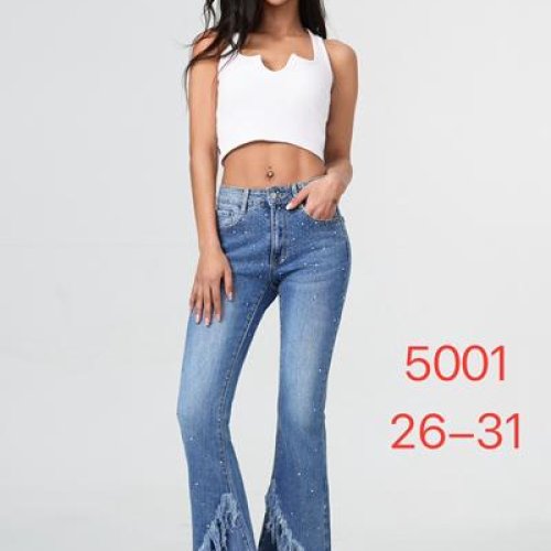 Джинсы NewJeans (26-31) 5001 blue (деми) NewJeans 5001 blue