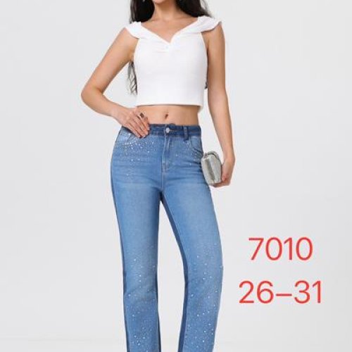 Джинсы NewJeans (26-31) 7010 blue (деми) NewJeans 7010 blue