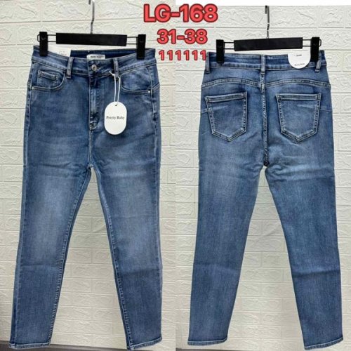 Джинсы NewJeans (31-38) LG168 blue (деми) NewJeans LG168 blue