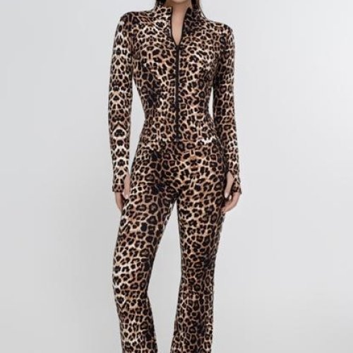 Комбинезон NewJeans (S-XL) J0017 brown (деми) NewJeans J0017 brown