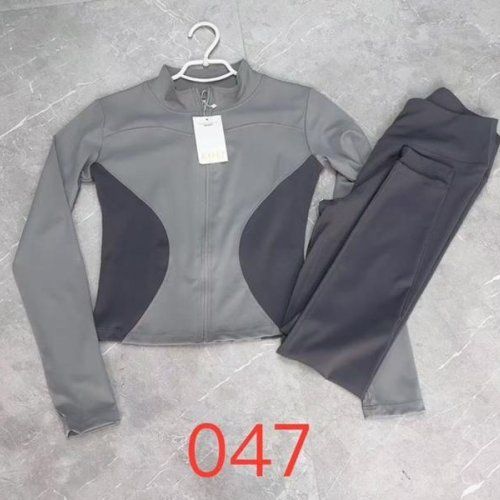 Костюм спорт NewJeans (S-XL) 047 grey (деми) NewJeans 047 grey