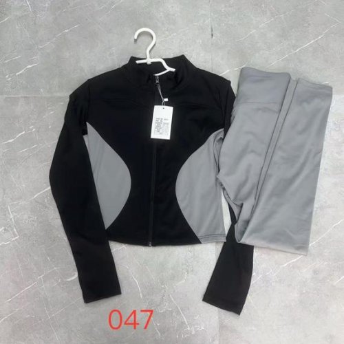 Костюм спорт NewJeans (S-XL) 047 black (деми) NewJeans 047 black