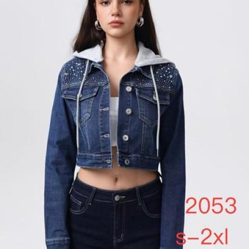 Куртка NewJeans (S-2XL) 2053 navy (деми) NewJeans 2053 navy