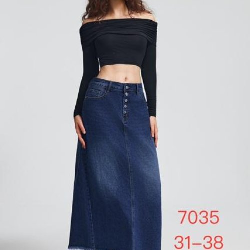 Юбка NewJeans (31-38) 7035 navy (лето) NewJeans 7035 navy