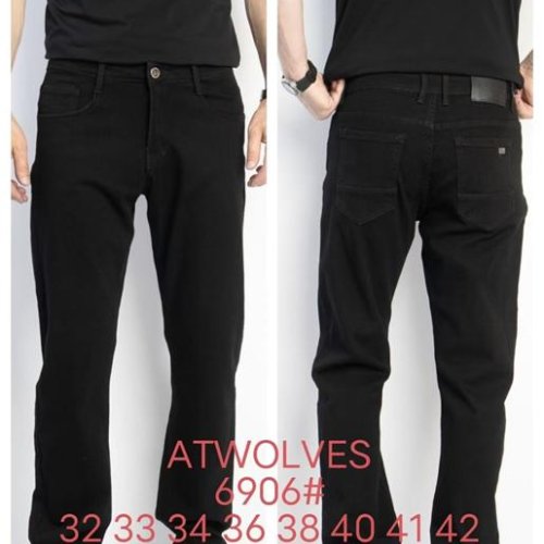 Джинсы Resalsa (32-42) 6906 black (деми) Resalsa 6906 black