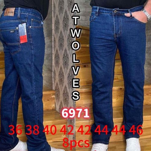 Джинсы Resalsa (36-46) 6971 blue (деми) Resalsa 6971 blue