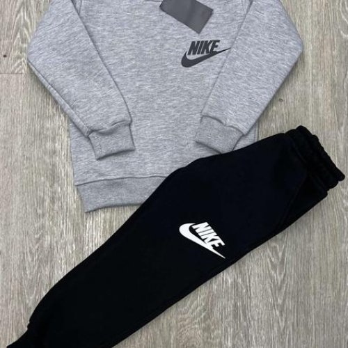 Костюм спорт MirWear kids (4-8) NW209-1005-1001-1 grey-black (зима) MirWear kids NW209-1005-1001-1 grey-black