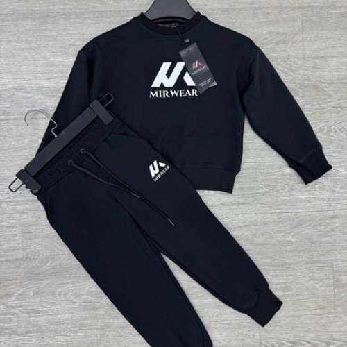 Костюм спорт MirWear kids (4-8) MR607-222-1 black (деми) MirWear kids MR607-222-1 black