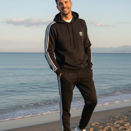 Костюм спорт Zalov (46-54) ZW1162 black (деми) Zalov ZW1162 black