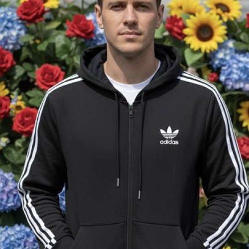 Кофта спорт Zalov (46-54) ZW1169 black (деми) Zalov ZW1169 black