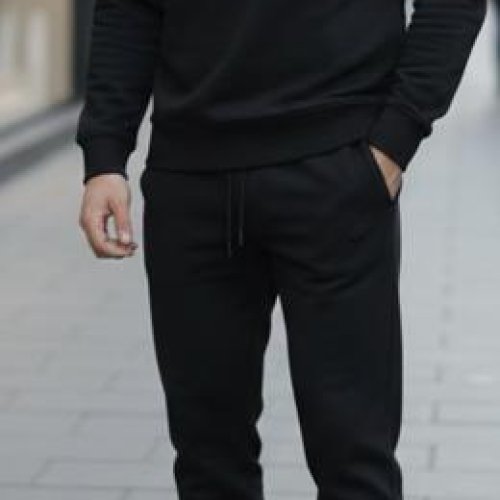 Костюм спорт Zalov (46-54) ZW1191 black (деми) Zalov ZW1191 black