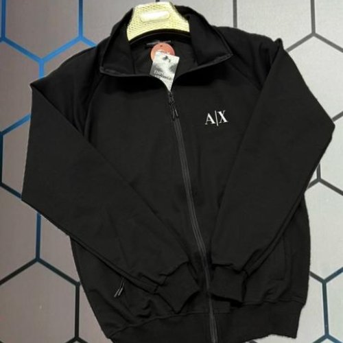 Кофта спорт Alex Clothes (S-2XL) 13352 black (деми) Alex Clothes 13352 black