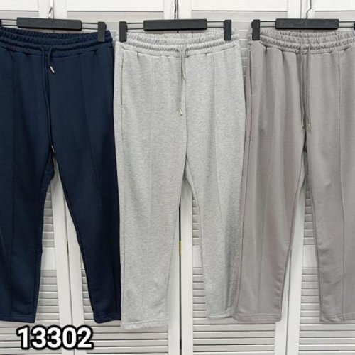 Штаны спорт MMC clothes (M-2XL) 13302 l.grey (деми) MMC clothes 13302 l.grey