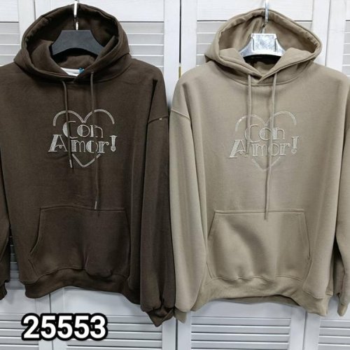 Худи MMC clothes (one size) 25553 beige (деми) MMC clothes 25553 beige