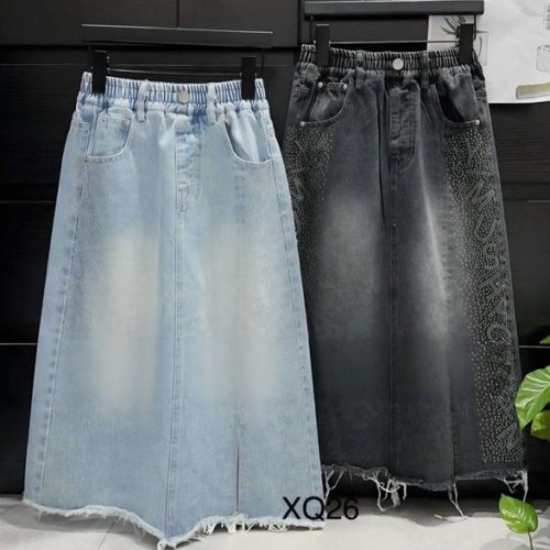 Юбка Delfinka (120-170) XQ26 l.blue (деми) Delfinka XQ26 l.blue