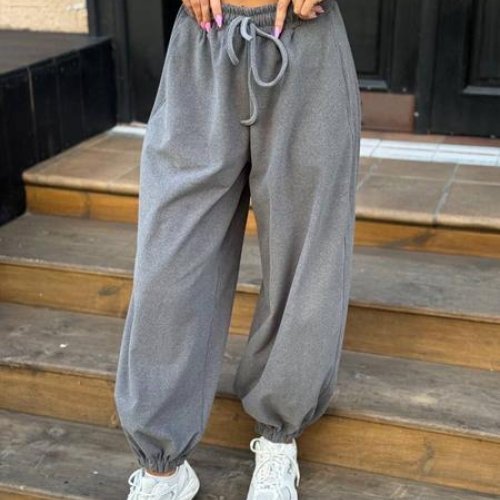 Штаны спорт Arina (42-48) 1655 grey (деми) Arina 1655 grey