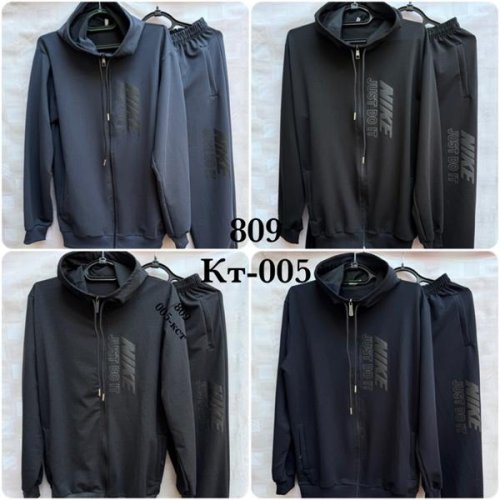 Костюм спорт Shon (46-54) KT005 grey (деми) Shon KT005 grey