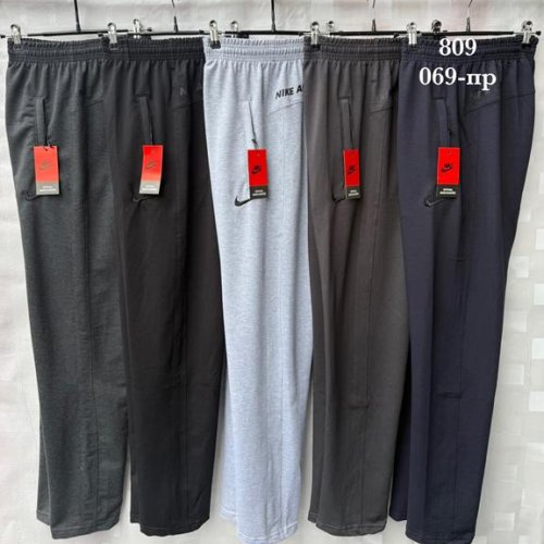 Штаны спорт Shon (48-58) S2059 l.grey (деми) Shon S2059 l.grey