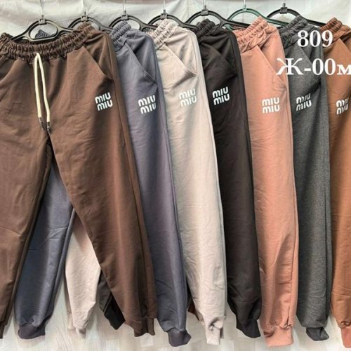 Штаны спорт Shon (44-52) Ж009M beige (деми) Shon Ж009M beige