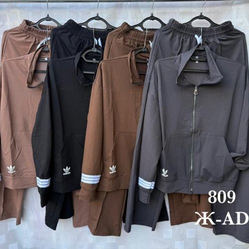 Костюм спорт Shon (46-54) ЖAD1 black (деми) Shon ЖAD1 black