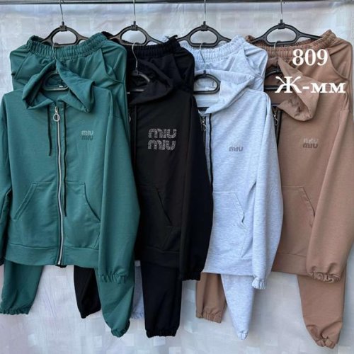 Костюм спорт Shon (48-52) ЖMM1 black (48-52) (деми) Shon ЖMM1 black (48-52)