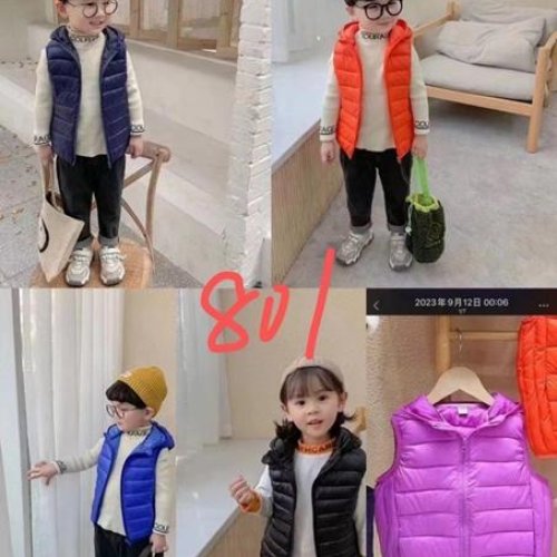 Жилетка Farbique (110-150) 801 orange (деми) Farbique 801 orange