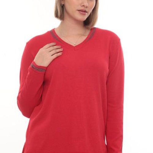 Свитер Julia (52-54) JL841 red (деми) Julia JL841 red