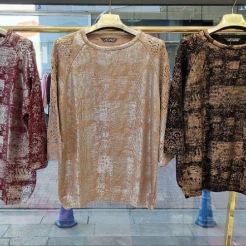 Свитер Julia (52-54) JL873 black-beige (деми) Julia JL873 black-beige