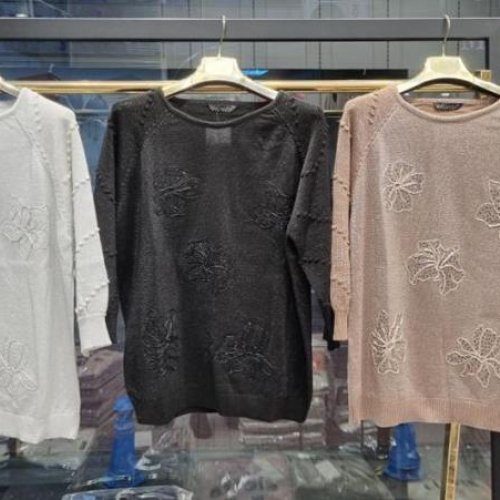 Свитер Julia (52-54) JL889 black (деми) Julia JL889 black