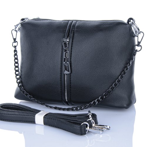 Сумка BIG clothes (30*20*12) 005-1 black (деми) BIG clothes 005-1 black