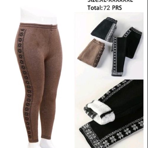 Лосины TRAN (XL-6XL) 6621 mix (зима) TRAN 6621 mix