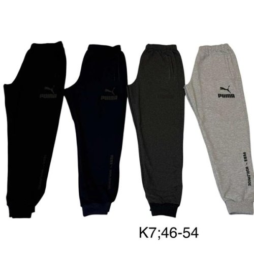 Штаны спорт TRAN (46-54) K7 navy (деми) TRAN K7 navy