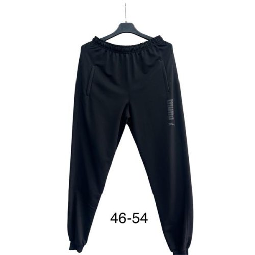 Штаны спорт TRAN (46-54) TR711 black (деми) TRAN TR711 black