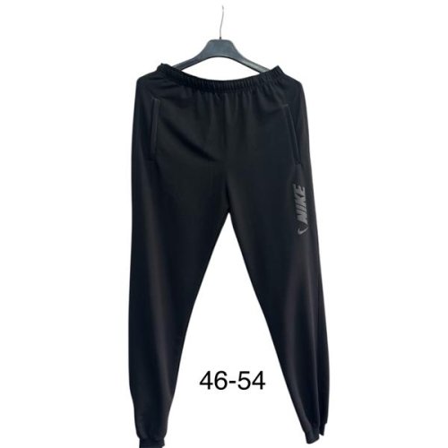 Штаны спорт TRAN (46-54) TR712 black (деми) TRAN TR712 black