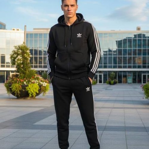 Костюм спорт Moranny (S-2XL) MR519 black (деми) Moranny MR519 black