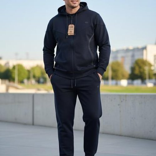 Костюм спорт Moranny (2XL-6XL) 8028 navy (деми) Moranny 8028 navy